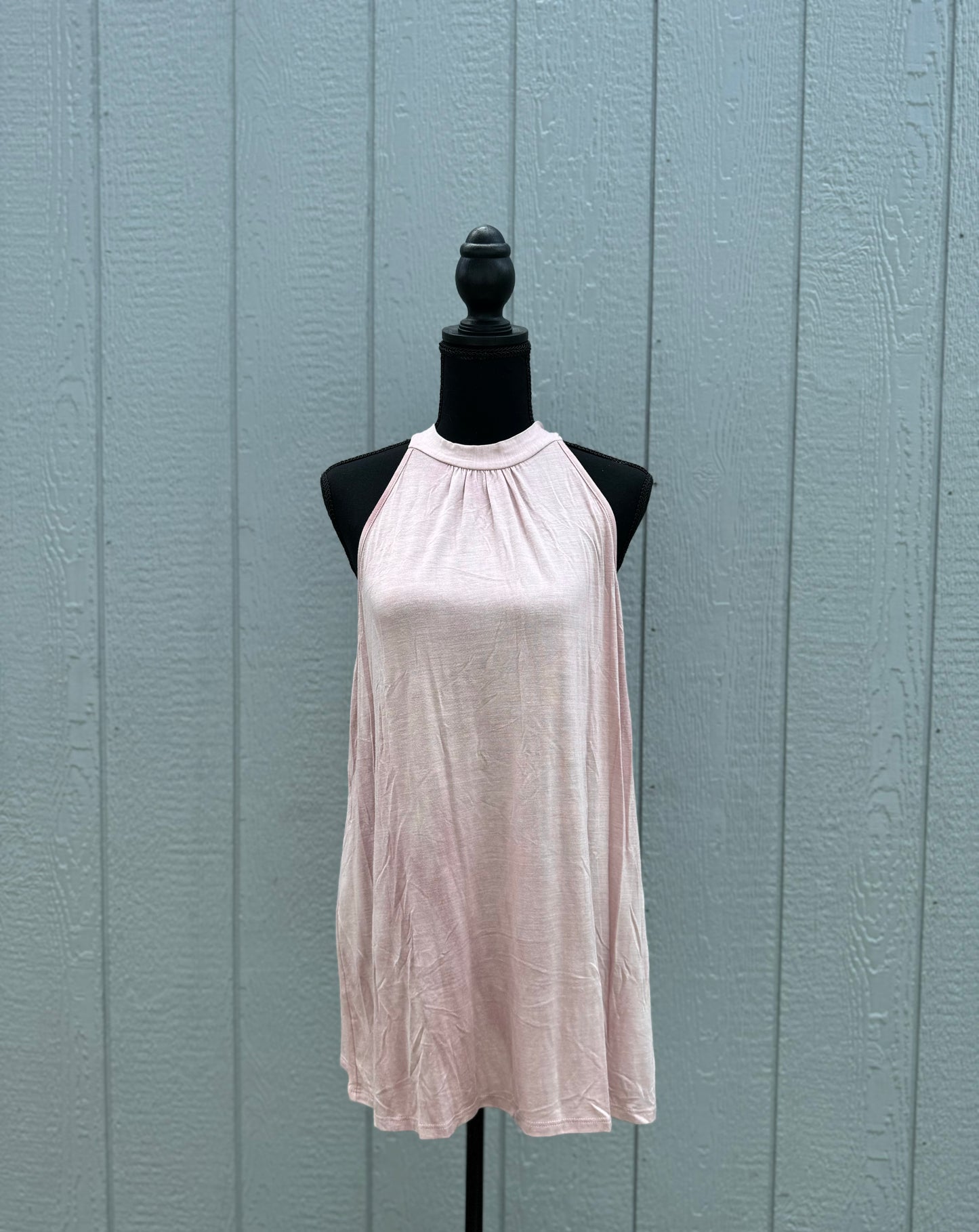 Pink Sleeveless Top