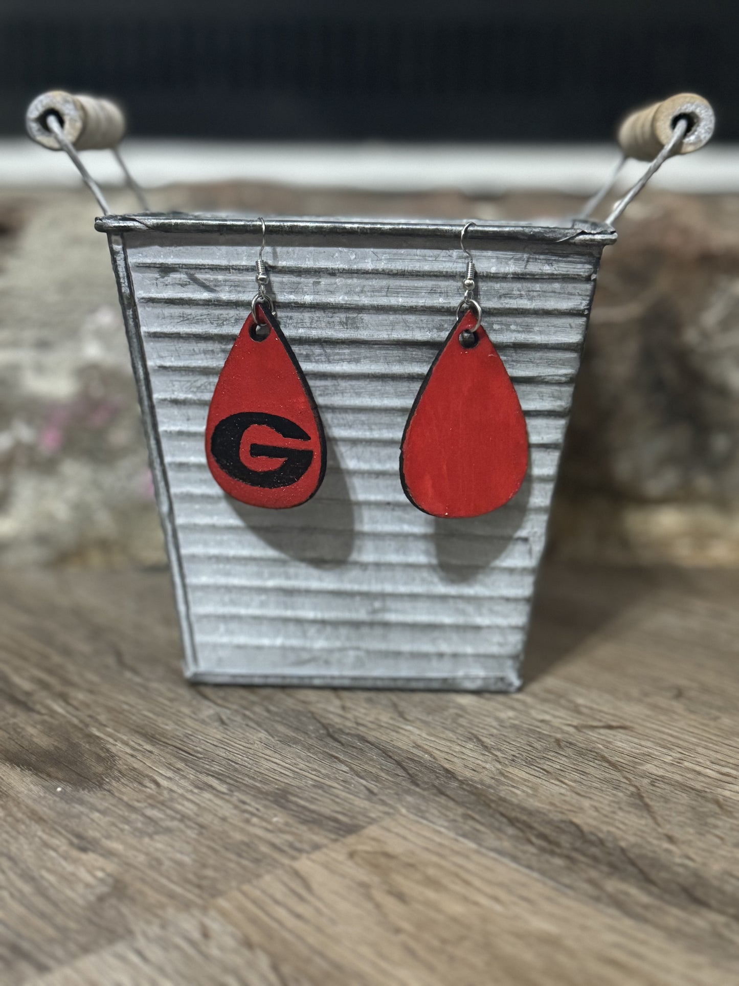 Red Earrings