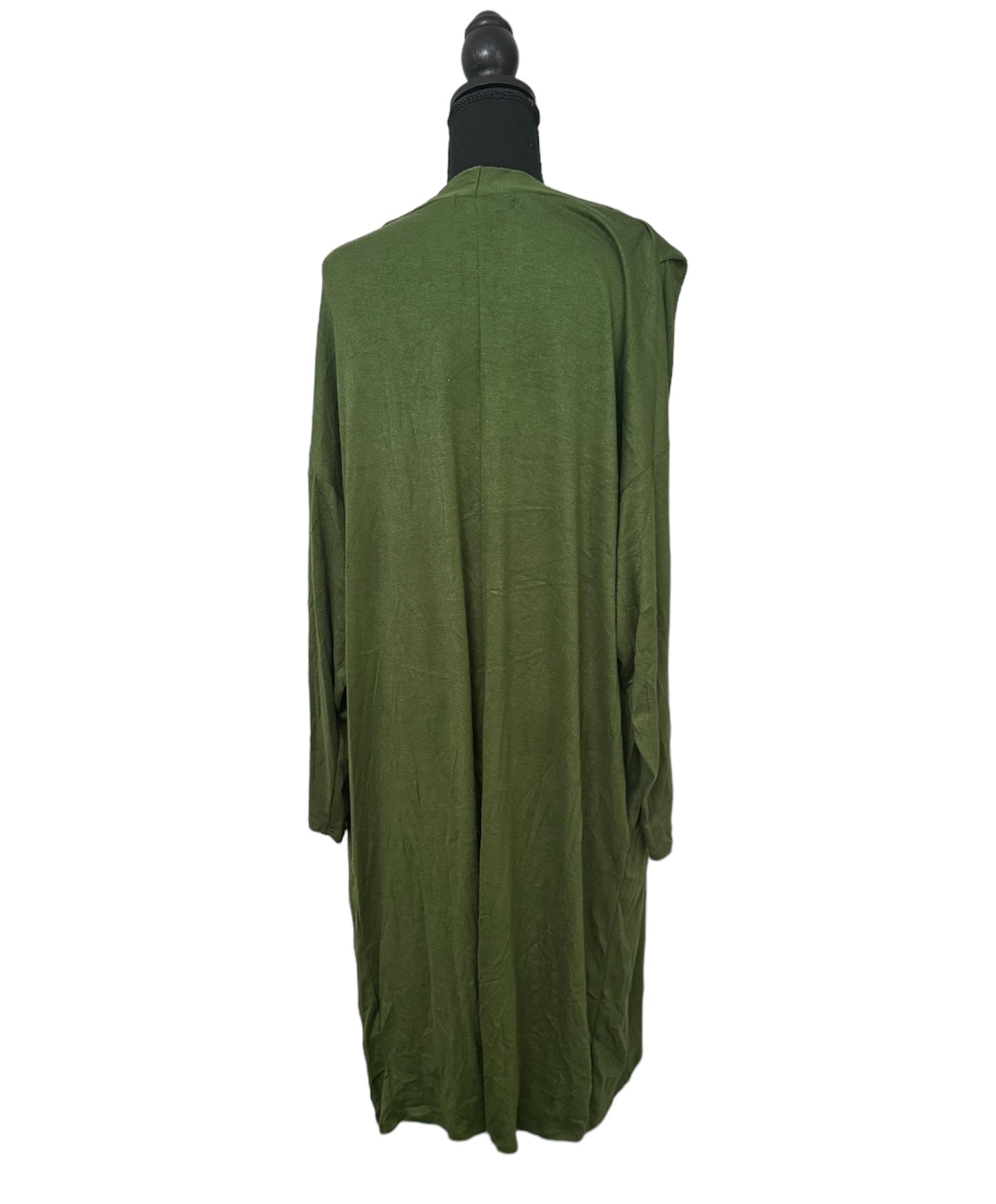 Solid Green Cardigan #38