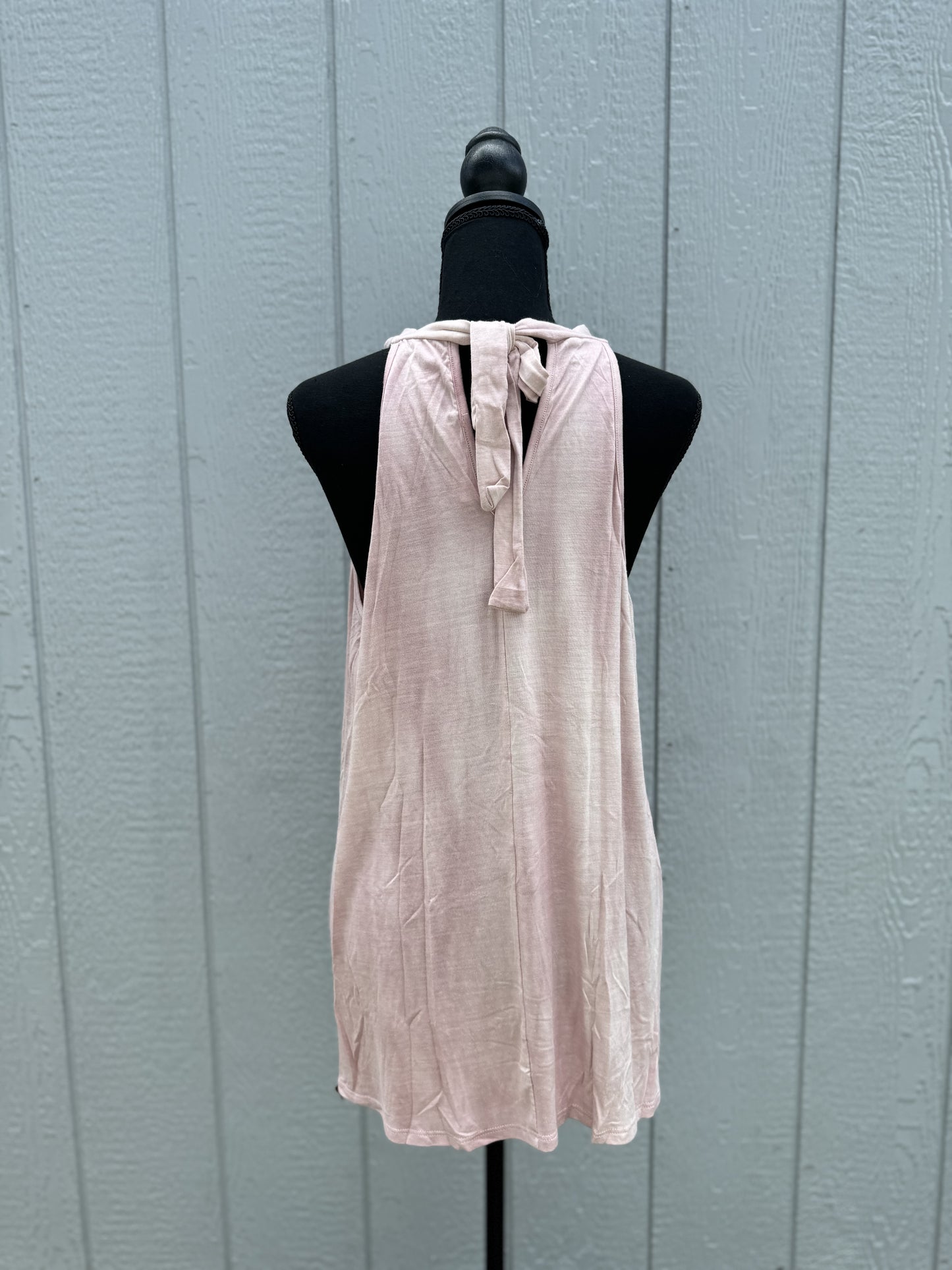 Pink Sleeveless Top