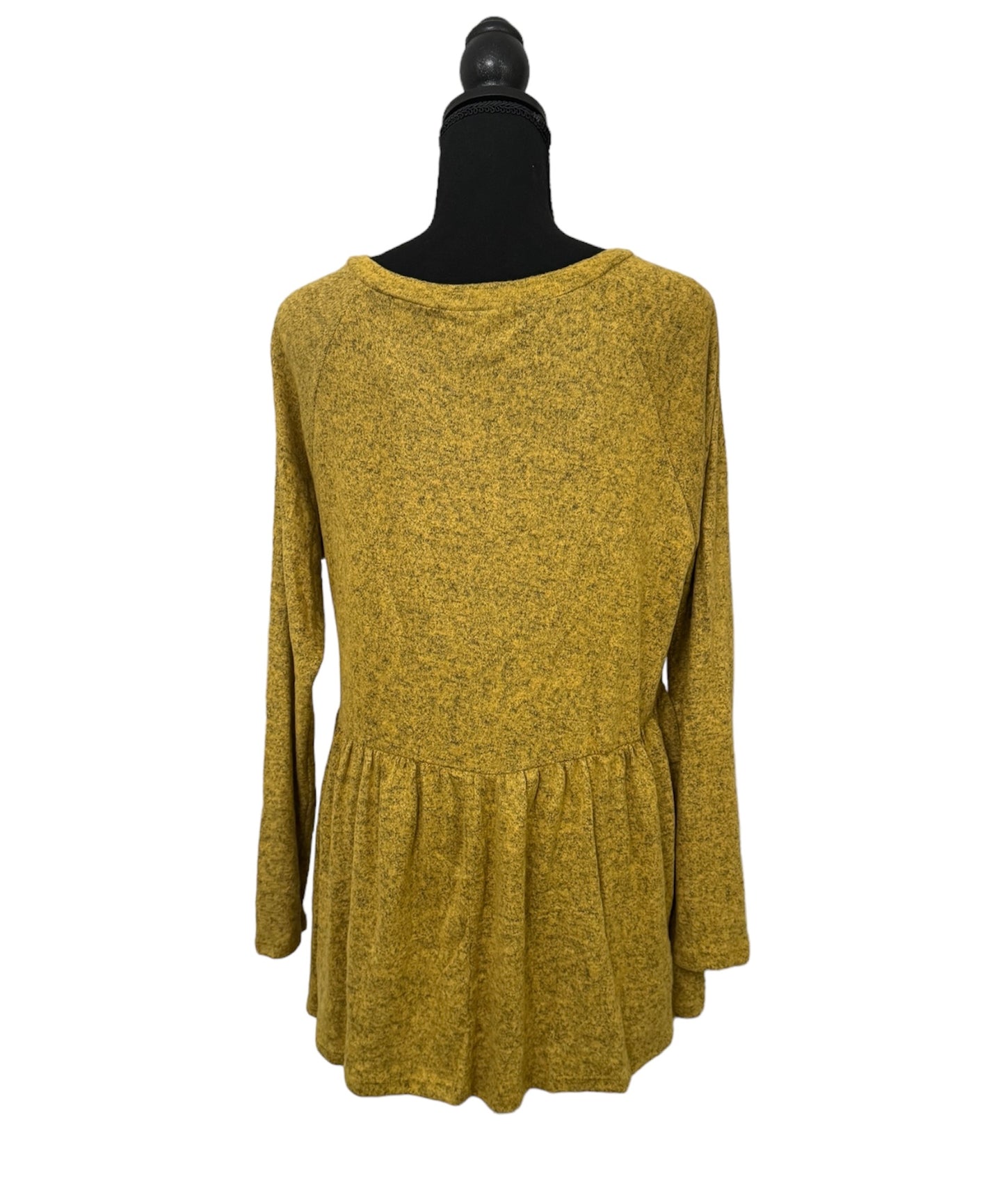 Heathers Mustard Babydoll Top #16