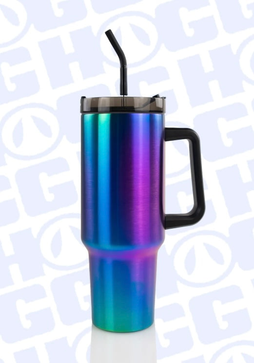 40oz TRAVELER TUMBLER - ELECTRIC BLUE