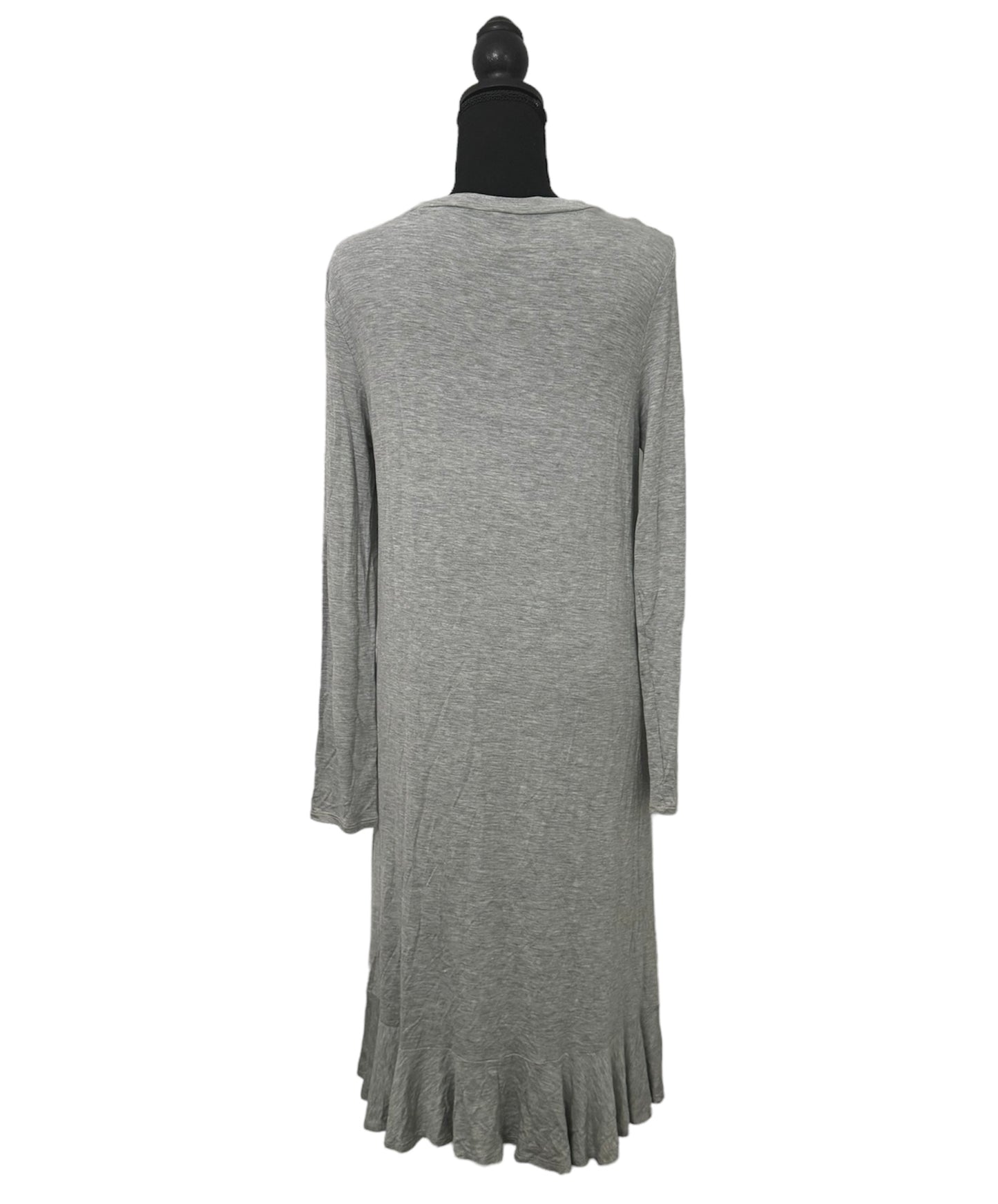 Solid Gray Pocket Dress #14
