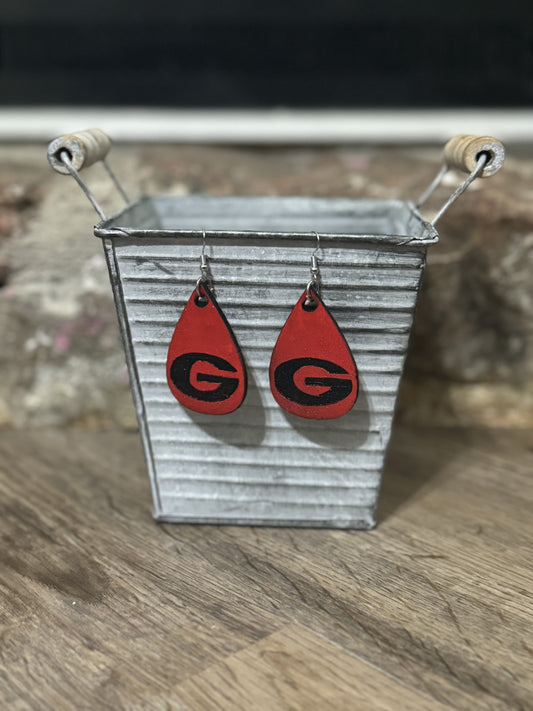 Red Earrings