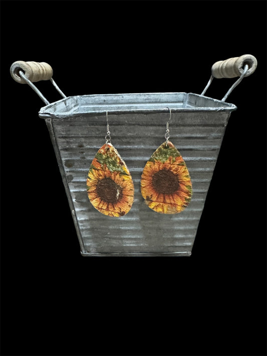 Sunflower Earrings