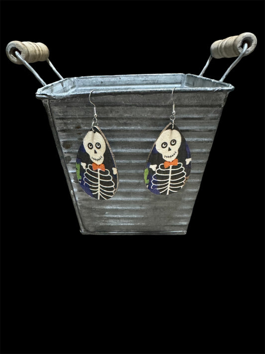 Skeleton Earrings