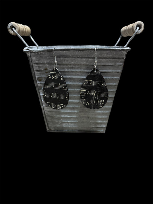 Music Note Earrings