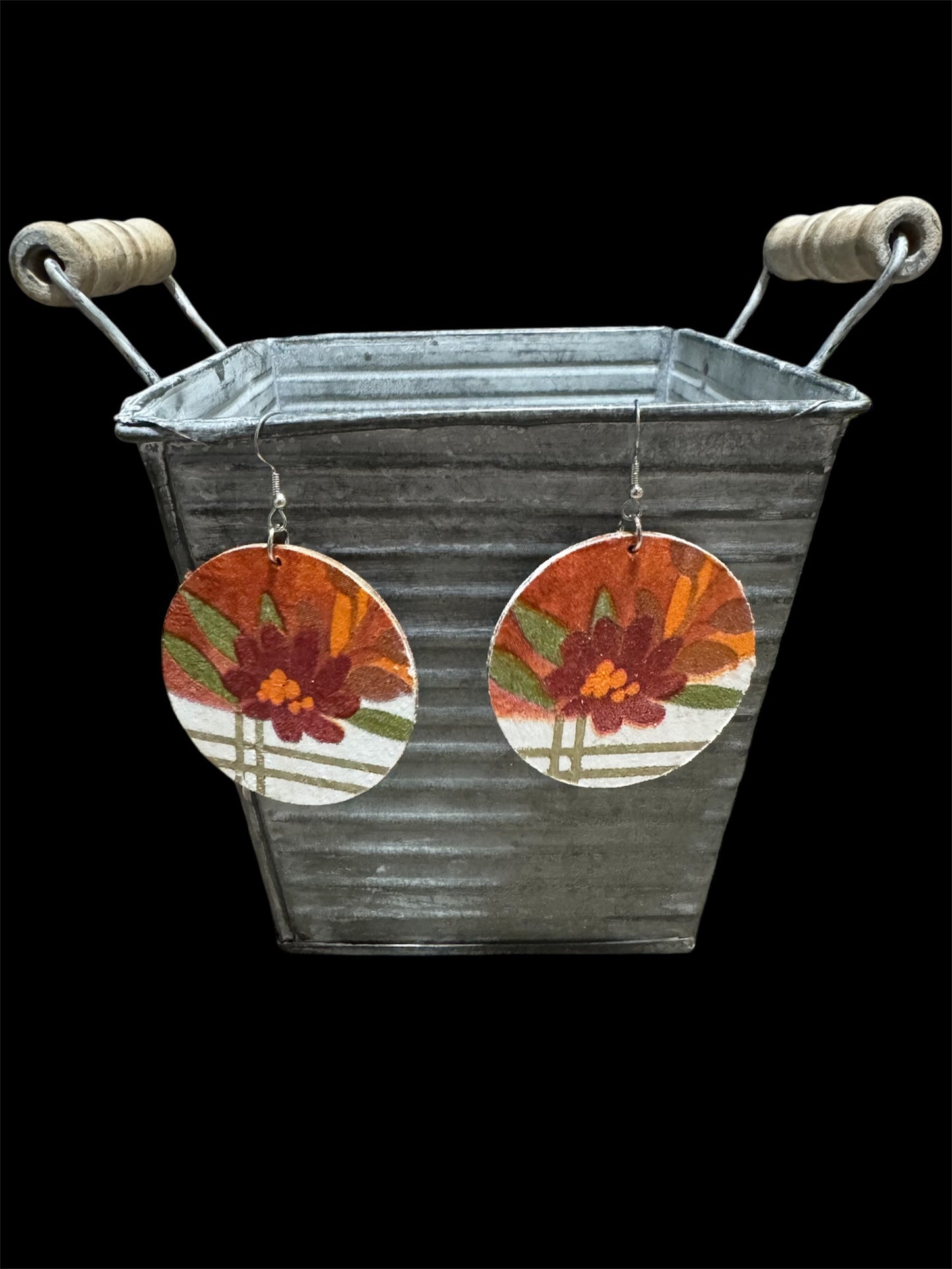 Fall Floral Earrings