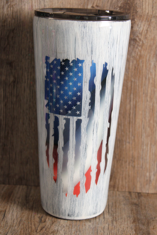 #11 30oz American flag