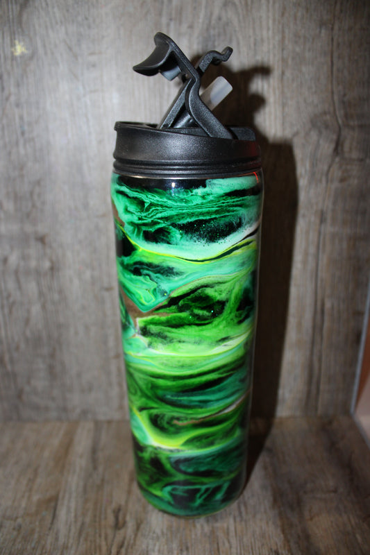 #20 20oz Skinny with dual flip lid
